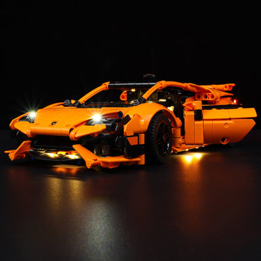 Lego Lamborghini Huracan Tecnica Orange 42196 Light Kit